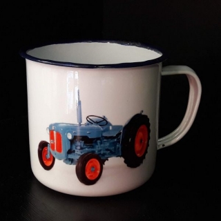Traktor kék